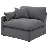 Hobson Upholstered LAF Chair Charcoal | Grey | Charcoal | 551458LAF