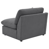 Hobson Upholstered LAF Chair Charcoal | Grey | Charcoal | 551458LAF