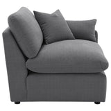 Hobson Upholstered RAF Chair Charcoal | Grey | Charcoal | 551458RAF
