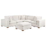 Lakeview 6-piece Upholstered Modular Sectional Sofa Ivory | Ivory | 551461-SETA