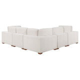 Lakeview 6-piece Upholstered Modular Sectional Sofa Ivory | Ivory | 551461-SETA