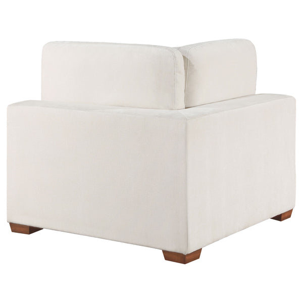 Lakeview 5-piece Upholstered Modular Sectional Sofa Ivory