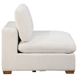 Lakeview Upholstered Armless Chair Ivory | Full | Ivory | 551461