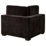 Lakeview Upholstered Corner Chair Dark Chocolate | Full | Brown | Dark Chocolate | 551465
