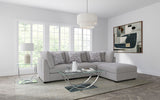 Cambria 4-piece Upholstered Modular Sectional Sofa Grey | 4-piece / Option A | 551511-S4A