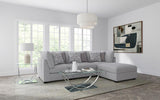 Cambria Upholstered Armless Chair Grey | Grey | 551511