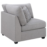 Cambria Upholstered Corner Grey | Full | Grey | 551512
