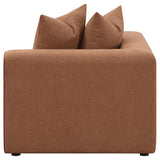 Jennifer 6-piece Upholstered Modular Sectional Terracotta | Orange | Terracotta | 551591-SET