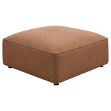 Jennifer 6-piece Upholstered Modular Sectional Terracotta | Orange | Terracotta | 551591-SET