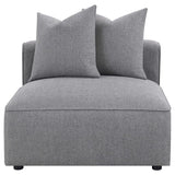 Jennifer 6-piece Upholstered Modular Sectional Grey | Grey | 551594-SET