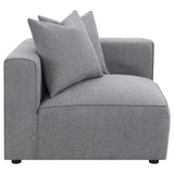 Jennifer 6-piece Upholstered Modular Sectional Grey | Grey | 551594-SET
