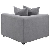 Jennifer 6-piece Upholstered Modular Sectional Grey | Grey | 551594-SET
