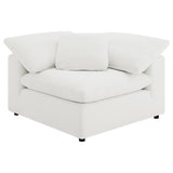 Raleigh 5-piece Boucle Upholstered Modular Sectional Ivory | King | Ivory | 551751-SETB