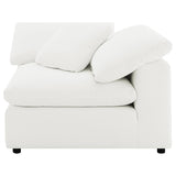 Raleigh 5-piece Boucle Upholstered Modular Sectional Ivory | King | Ivory | 551751-SETB