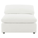 Raleigh Boucle Upholstered Armless Chair Ivory | Ivory | 551751
