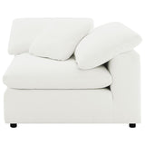Raleigh Boucle Upholstered Corner Chair Ivory | Full | Ivory | 551752
