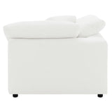 Raleigh Boucle Upholstered Corner Chair Ivory | Full | Ivory | 551752