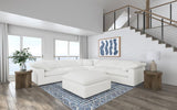 Raleigh Boucle Upholstered Corner Chair Ivory | Full | Ivory | 551752