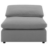 Raleigh 5-piece Boucle Upholstered Modular Sectional Grey | King | Grey | 551754-SETB