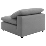 Raleigh 5-piece Boucle Upholstered Modular Sectional Grey | King | Grey | 551754-SETB