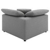 Raleigh 5-piece Boucle Upholstered Modular Sectional Grey | King | Grey | 551754-SETB