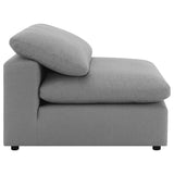 Raleigh Boucle Upholstered Armless Chair Grey | Grey | 551754