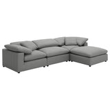 Raleigh Boucle Upholstered Armless Chair Grey | Grey | 551754