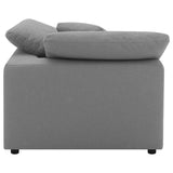 Raleigh Boucle Upholstered Corner Chair Grey | Full | Grey | 551755