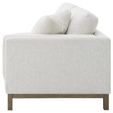 Geneva Boucle Upholstered Sectional Chaise Sofa Sand | Full | Beige | Sand | 551777