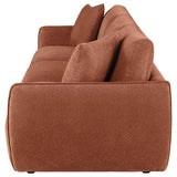 Elysia Fabric Upholstered Modular Lounge Sofa Coral | Orange | Coral | 551891-SOFA