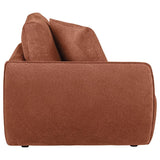Elysia Fabric Upholstered Modular LAF Chair Coral | Orange | Coral | 551894LAF