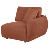Elysia Fabric Upholstered Modular RAF Chair Coral | Red | Coral | 551894RAF