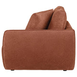 Elysia Fabric Upholstered Modular RAF Chair Coral | Red | Coral | 551894RAF