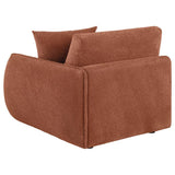Elysia Fabric Upholstered Modular RAF Chair Coral | Red | Coral | 551894RAF
