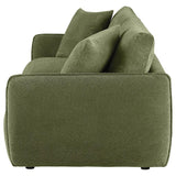 Elysia Fabric Upholstered Modular Lounge Loveseat Green | Green | 551895-LOVE