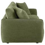 Elysia Fabric Upholstered Modular Lounge Loveseat Green | Green | 551895-LOVE