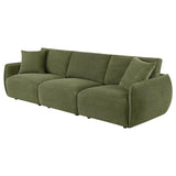 Elysia Fabric Upholstered Modular Lounge Sofa Green | Green | 551895-SOFA