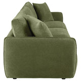 Elysia Fabric Upholstered Modular Lounge Sofa Green | Green | 551895-SOFA