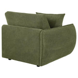 Elysia Fabric Upholstered Modular LAF Chair Green | Green | 551898LAF