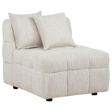 Amara 3-Piece Upholstered Sectional Sofa | Ivory | 551911-SETA