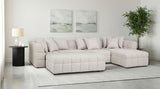 Amara Upholstered LAF Loveseat | Ivory | 551914LAF
