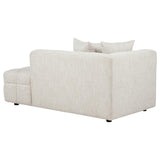 Amara Upholstered RAF Chaise | Ivory | 551915RAF
