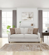 Christine Upholstered Sloped Arm Sofa Beige | Beige | 552061