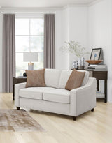 Christine Upholstered Sloped Arm Loveseat Beige | Beige | 552062