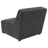 Sunny 6-piece Upholstered Modular Sectional Sofa Charcoal | Grey | Dark Charcoal | 552081-SET