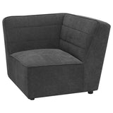 Sunny Upholstered Corner Chair Dark Charcoal | King | Grey | Dark Charcoal | 552082
