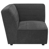 Sunny Upholstered Corner Chair Dark Charcoal | King | Grey | Dark Charcoal | 552082