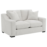 Ashlyn 2-piece Upholstered Track Arm Sofa Set Sand | Beige | Sand | 552091-S2