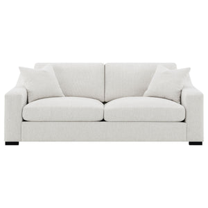 Ashlyn Fabric Upholstered Track Arm Sofa Sand