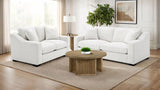 Ashlyn Fabric Upholstered Track Arm Loveseat Sand | Beige | Sand | 552092